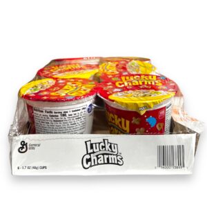 CEREAL CUP 1.8OZ LUCKY CHARM 6CT
