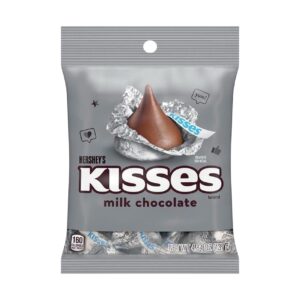 PEG HERSHEY'S KISSES MILK CHOCOLATE 4.84OZ