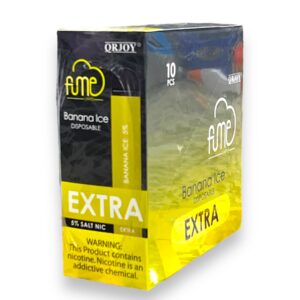FUME EXTRA BANANA ICE 1500 PUFFS 10CT