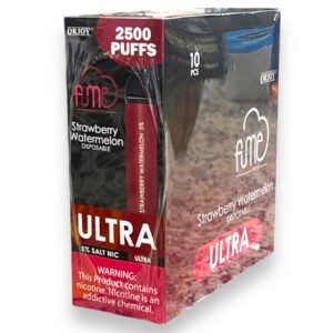 FUME ULTRA STRAWBERRY WATERMELON 2500 PUFFS 10CT