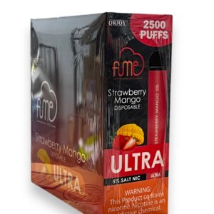 FUME ULTRA STRAWBERRY MANGO 2500 PUFFS 10CT