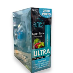 FUME ULTRA MIAMI MIX 2500 PUFFS 10CT