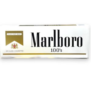MARLBORO 100 GOLD LIGHT BOX