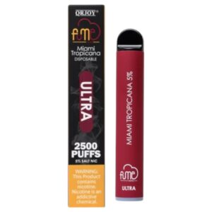 FUME ULTRA MIAMI TROPICANA 2500 PUFFS 10CT
