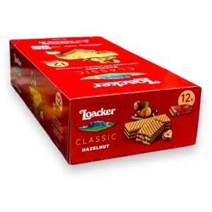 LOACKER HAZELNUT WAFERS 12CT