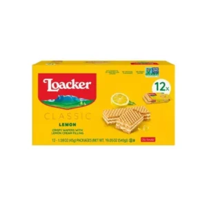 LOACKER LEMON WAFERS 12CT