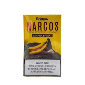 G-ROLLZ NARCOS LEAF WRAPS  5/8CT BOX - BANANA BANDIT