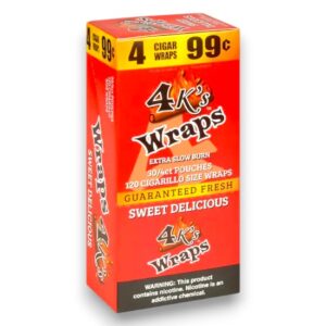 4KINGS WRAP 4/.99 SWEET DELICIOUS BOX 30CT