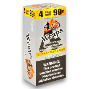 4KINGS WRAP 4/.99 DIAMOND BOX 30CT
