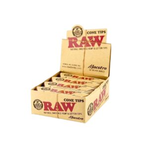 RAW HEMP CONE TIPS MAESTRO 24CT