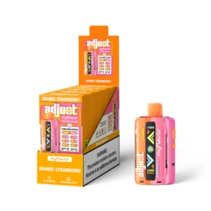 ADJUST MYFLAVOR 40000PUFFS DISPOSABLE 5CT -ORANGE STRAWBERRY