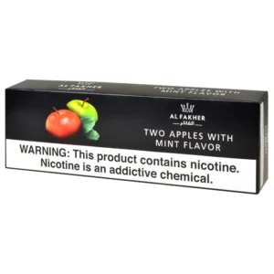 AL FAKHER HOOKAH TOBACCO 50GM 10CT TWO APPLE MINT