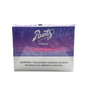 RUNTZ WRAPS  6/10CT BOX NATURAL