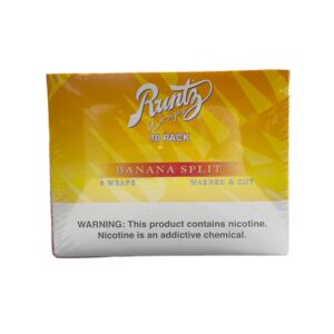 RUNTZ WRAPS  6/10CT BOX BANANA SPLIT