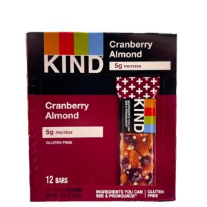 KIND PROTEIN BAR CRANBERRY ALMOND + ANTXDN 12CT