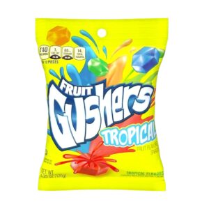 PEG FRUIT GUSHERS TROPICAL 4.25OZ