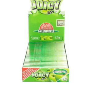 JUICY JAY GREEN APPLE 1 1/4 SIZE 24CT