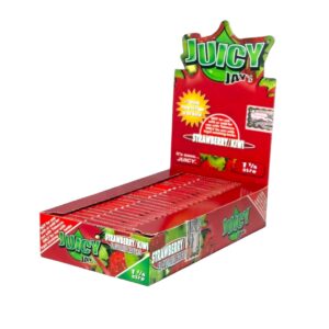 JUICY JAY STRAWBERRY KIWI 1 1/4 SIZE 24CT