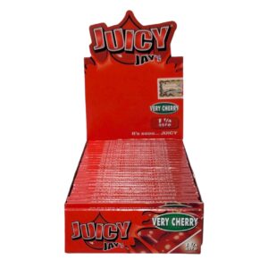 JUICY JAY VERY CHERRY 1 1/4 SIZE 24CT
