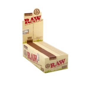 RAW ORGANIC HEMP SINGLE WIDE 25CT