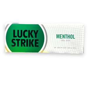 LUCKY STRIKE 100 MENTHOL BOX