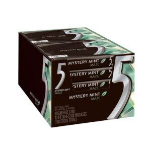 WRIG 5 GUM 10CT SWEET MINT MAZE SLIMPACK
