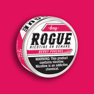 ROGUE NICOTINE POUCH BERRY 6MG 5CT