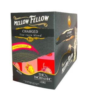 MELLOW FELLOW LR 4G DISPOSABLE 6CT BOX - STRAWBERRY COUGH