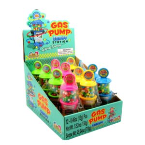 TOY GAS PUMP CANDY STATION 12CT