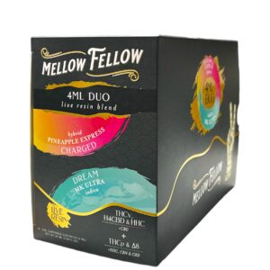 MELLOW FELLOW LR DUO 4ml CARTRIDGE 6CT BOX - PINEAPPLE EXPRESS/MK ULTRA