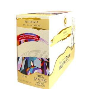 MELLOW FELLOW 2G HHC DISPOSABLE 6CT BOX - STRAWBERRY AMNESIA