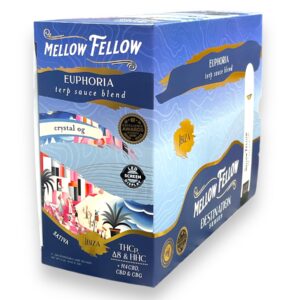 MELLOW FELLOW DESTINATION 2ML DISPOSABLE 6CT BOX - CRYSTAL OG POP