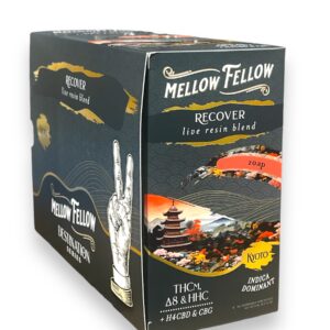 MELLOW FELLOW 1ML LIVE RESIN BLEND DISPOSABLE 6CT BOX -ZOAP