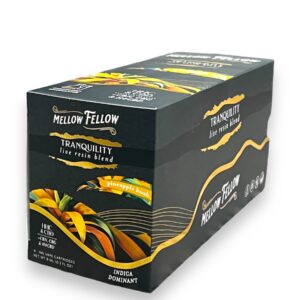MELLOW FELLOW 1ML LIVE RESIN BLEND CARTRIDGE 6CT BOX -PINEAPPLE KUSH