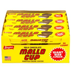 BOYER MALLOW CUPS GIANT SIZE 4PK 3OZ 24CT