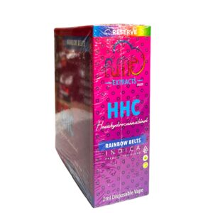 FUME HHC RESERVE DISPOSABLE 2GM 5CT BOX - RAINBOW BELTS