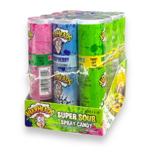 TOY WARHEAD SUPER SOUR SPRAY CANDY 0.68OZ 12CT