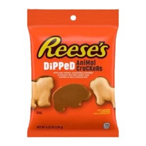 PEG REESE'S DIPPED PRETZELS ANIMAL CRACKER 4.25z
