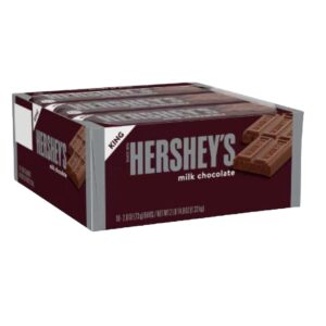 HERSHEY MILK CHOCOLATE 18CT 2.6OZ KING