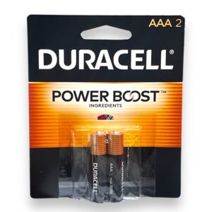 DURACELL AAA 2PK MADE IN USA