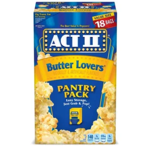 ACT II BUTTER LOVE 2.75OZ 18CT