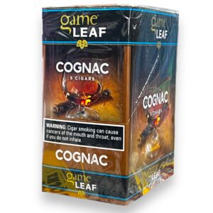 GAME LEAF 5PK/8CT COGNAC