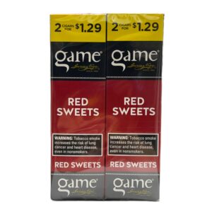 GAME 2/1.29 RED SWEET 30CT