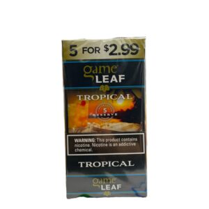 GAME LEAF 5/$2.99 TROPICAL 8CT