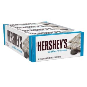 HERSHEY COOKIE & CREAM REGULAR 1.55OZ 36CT