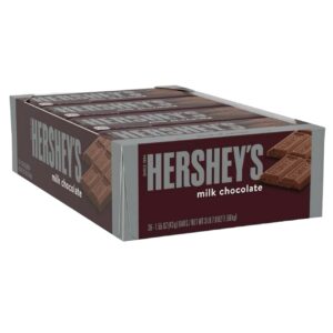 HERSHEY MILK CHOCOLATE REGULAR 1.55OZ 36CT
