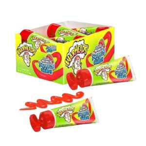 WARHEADS SOUR WATERMELON SQUEEZE CANDY 12CT