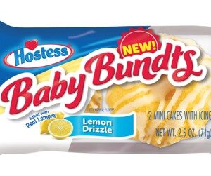 HOSTESS BABY BUNDTS LEMON DRIZZLE 6CT