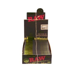 RAW BLACK ORGANIC 1 1/4 SIZE 24CT