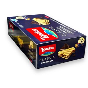 LOACKER CHOCOLATE WAFERS 12CT